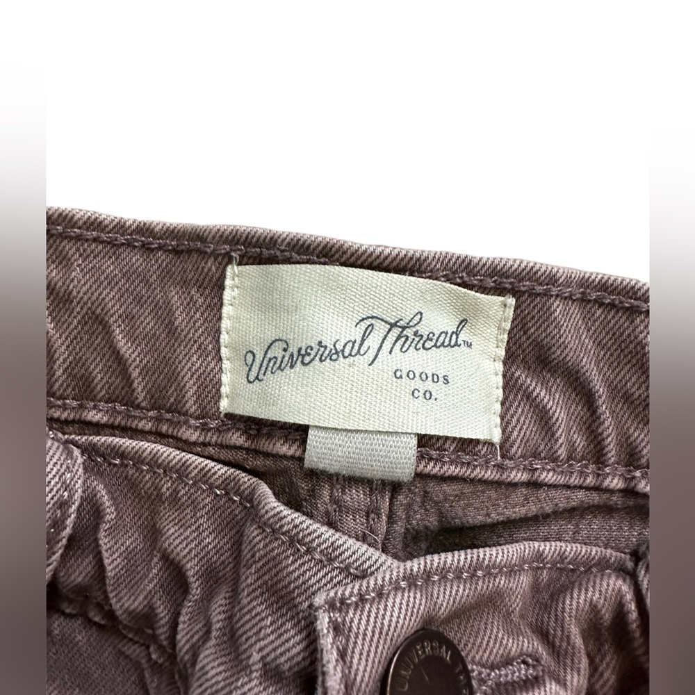 Brown straight legged jeans